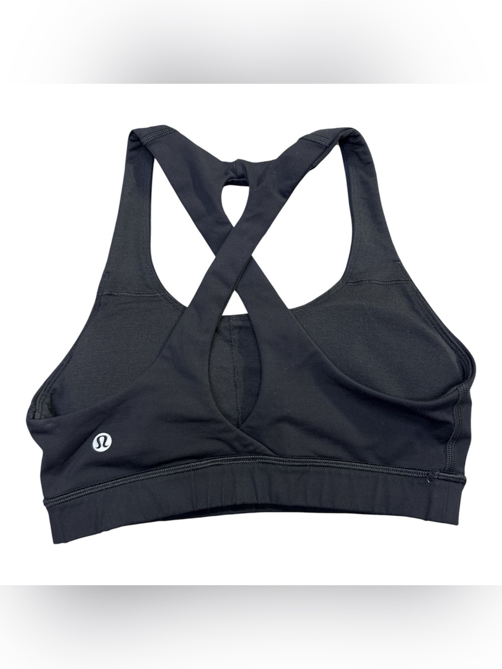 Lululemon Run Stuff Your Sport Bra 4 Luxtreme Black Removeable Inserts